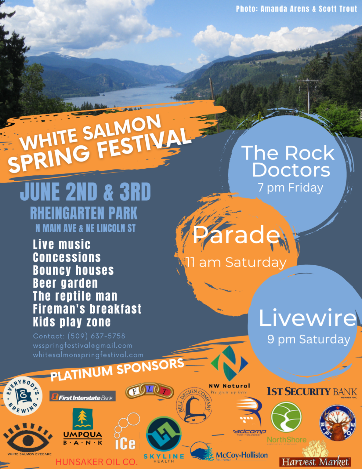 White Salmon Spring Festival First Weekend of June